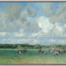 Clouds over cattle