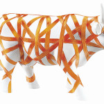 Vaca con Cinta (medium) Cow Parade