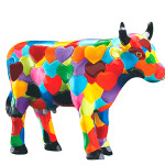 Cow Parade Heartstanding Cow (small)