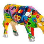 Cow Parade Groovy Moo (small)