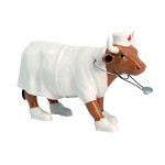 RC 107 Cow Parade Nurse Nightencow (Medium ceramic)