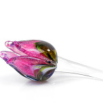 Glass tulip Pink Multicolor
