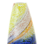 Glazen vaas Multicolor (smal)